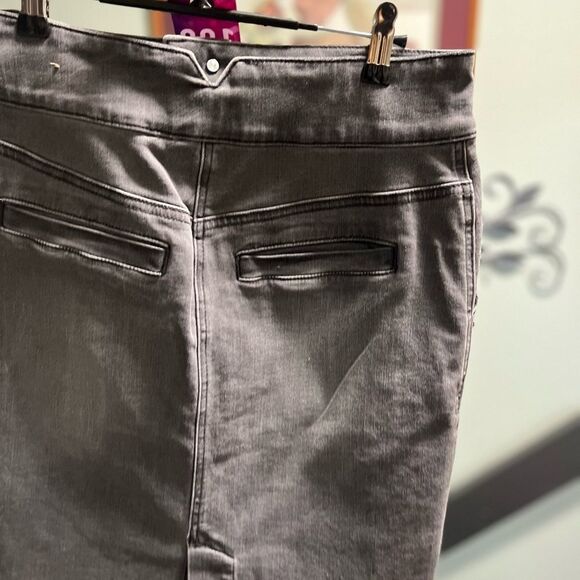 Prana Black Button-Front Pencil Skirt #DO198 - Picture 6 of 7